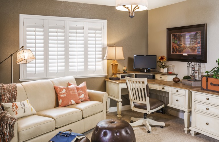 Home Office Plantation Shutters In Dover